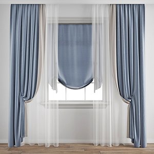 3D Curtain 320 model