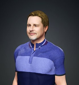 Brad Pitt 3D model