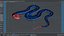 Rigged Blue Coral Snake