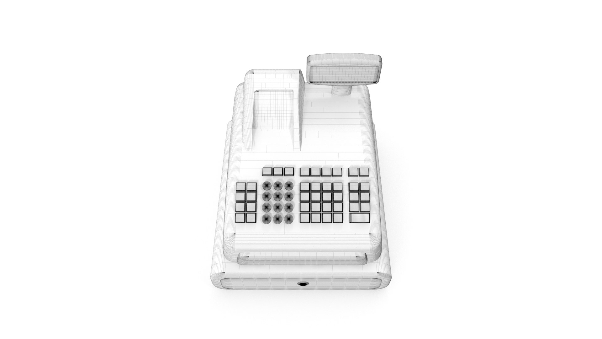 Cartoon Cash Register 3D - TurboSquid 2132992