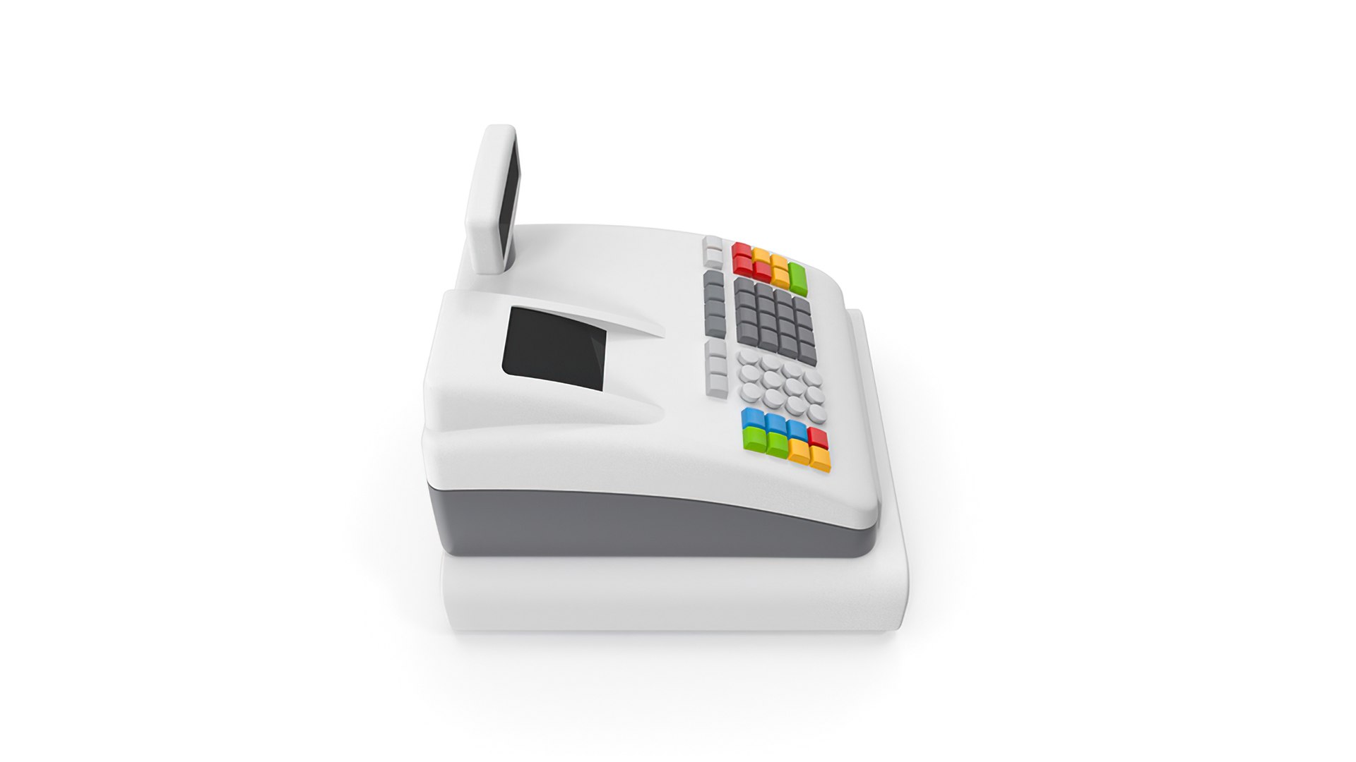 Cartoon Cash Register 3D - TurboSquid 2132992