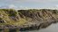 Steep Coast Beach  - 3D PBR Model1