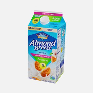3D Milk Carton Box1