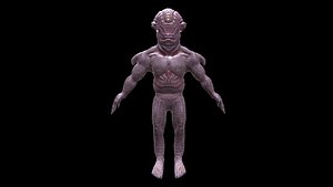 alien 3D model