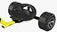 Razor DXT Drift Trike Yellow Rigged