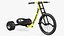 Razor DXT Drift Trike Yellow Rigged