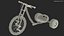 Razor DXT Drift Trike Yellow Rigged