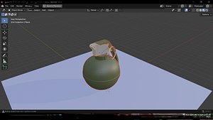 grenade 3D model