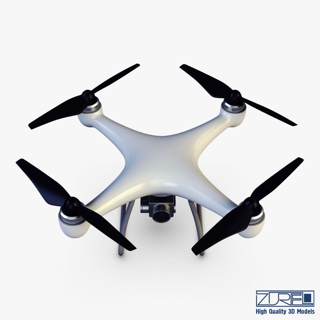 Drone quadcopter v 1 3D model - TurboSquid 1199385