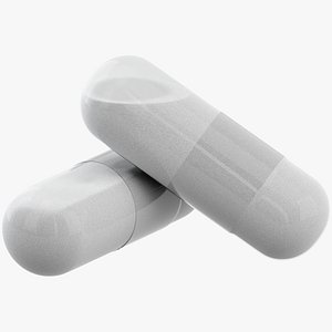 Pill 3D model