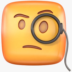 3D Smiley Face Emoji 50