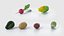 Cartoon Whole Vegetables Collection
