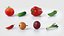 Cartoon Whole Vegetables Collection