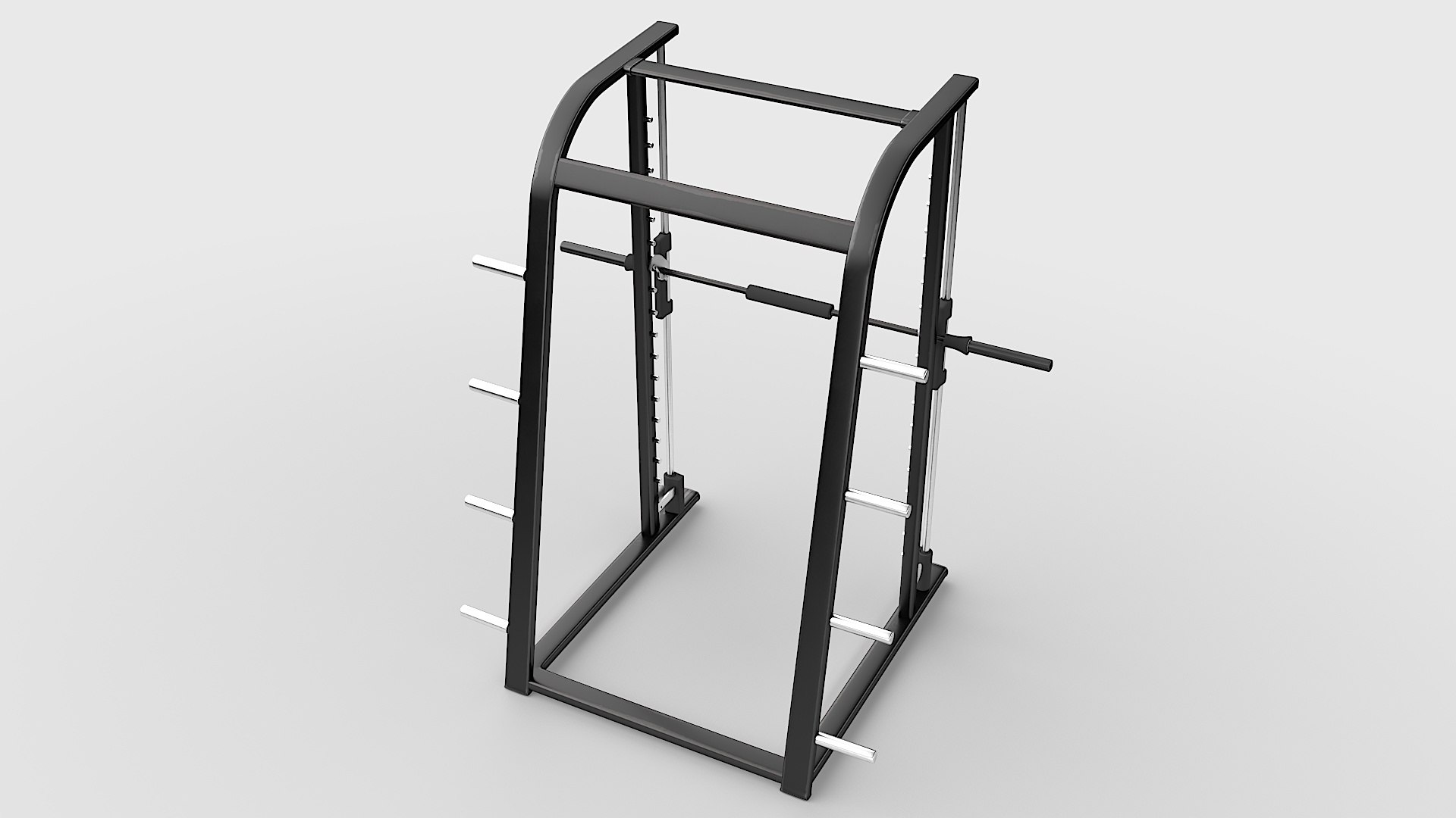 3D Multipower Gym Equipment Model - TurboSquid 2145483