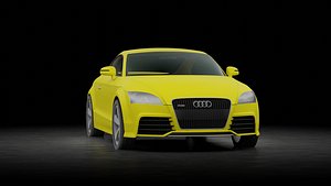 3D Audi TT RS 2010 model