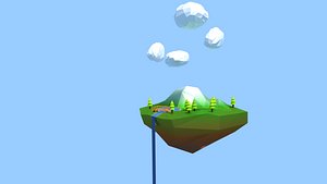 Island Waterfall