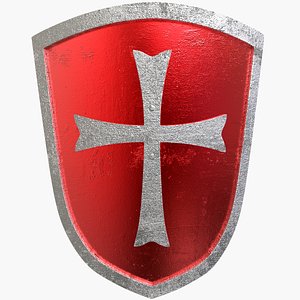 shield medieval 3d 3ds