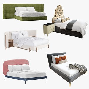 beds 3D model