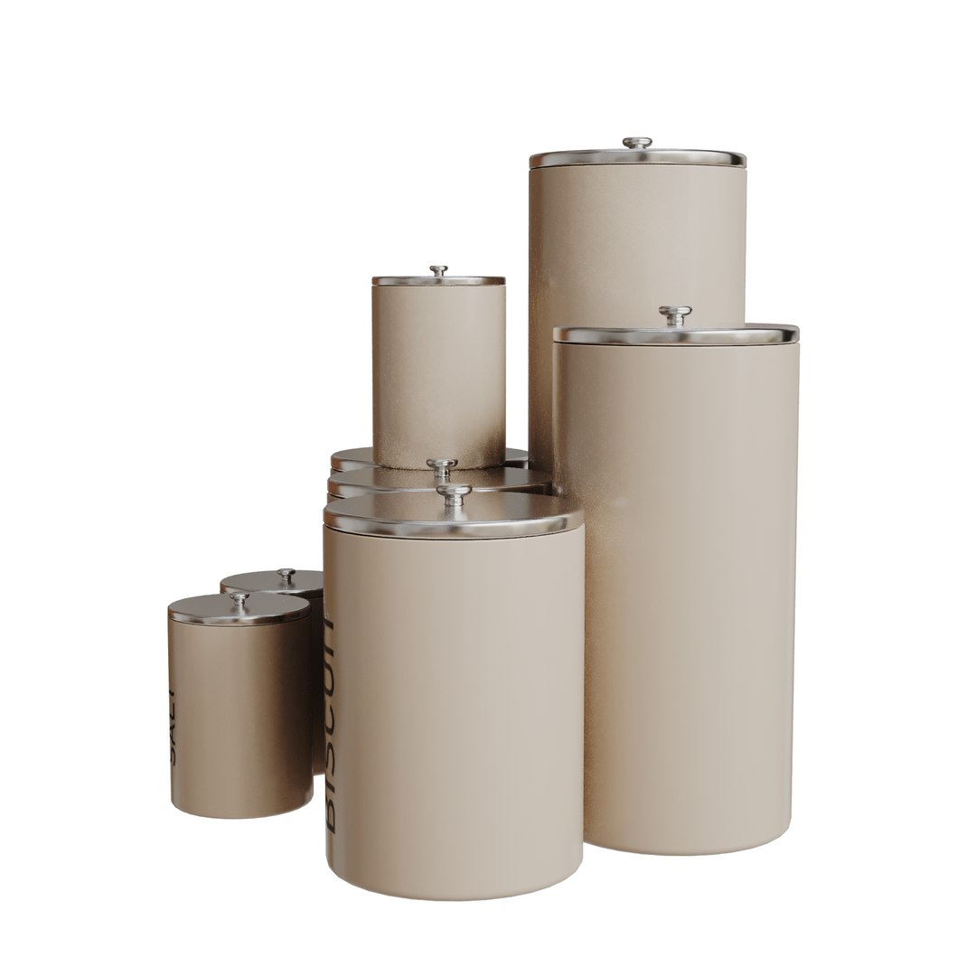 3D Model Spice Containers - TurboSquid 1989657
