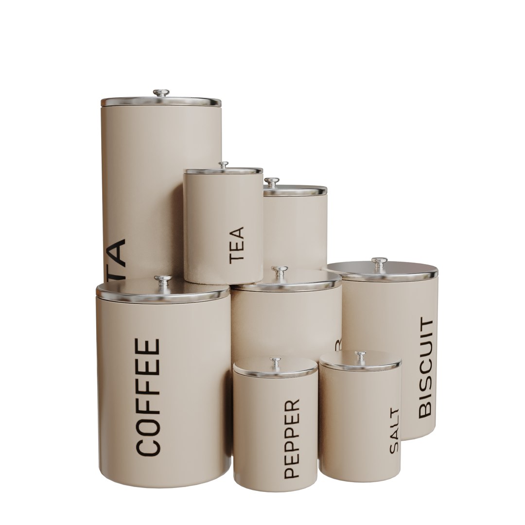 3D Model Spice Containers - TurboSquid 1989657