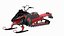 Snowmobiles Collection 2 3D model