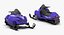 Snowmobiles Collection 2 3D model
