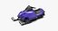 Snowmobiles Collection 2 3D model