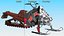 Snowmobiles Collection 2 3D model