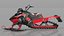 Snowmobiles Collection 2 3D model