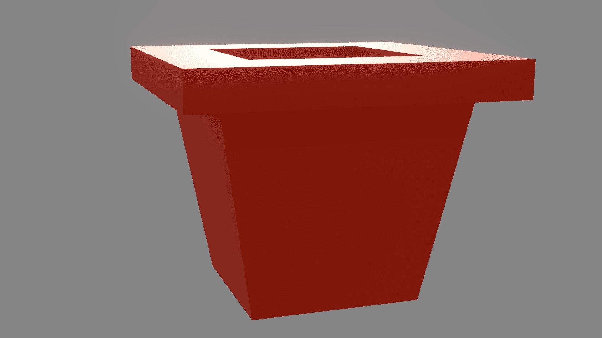 3d Low Poly Pot Model Turbosquid 1959925