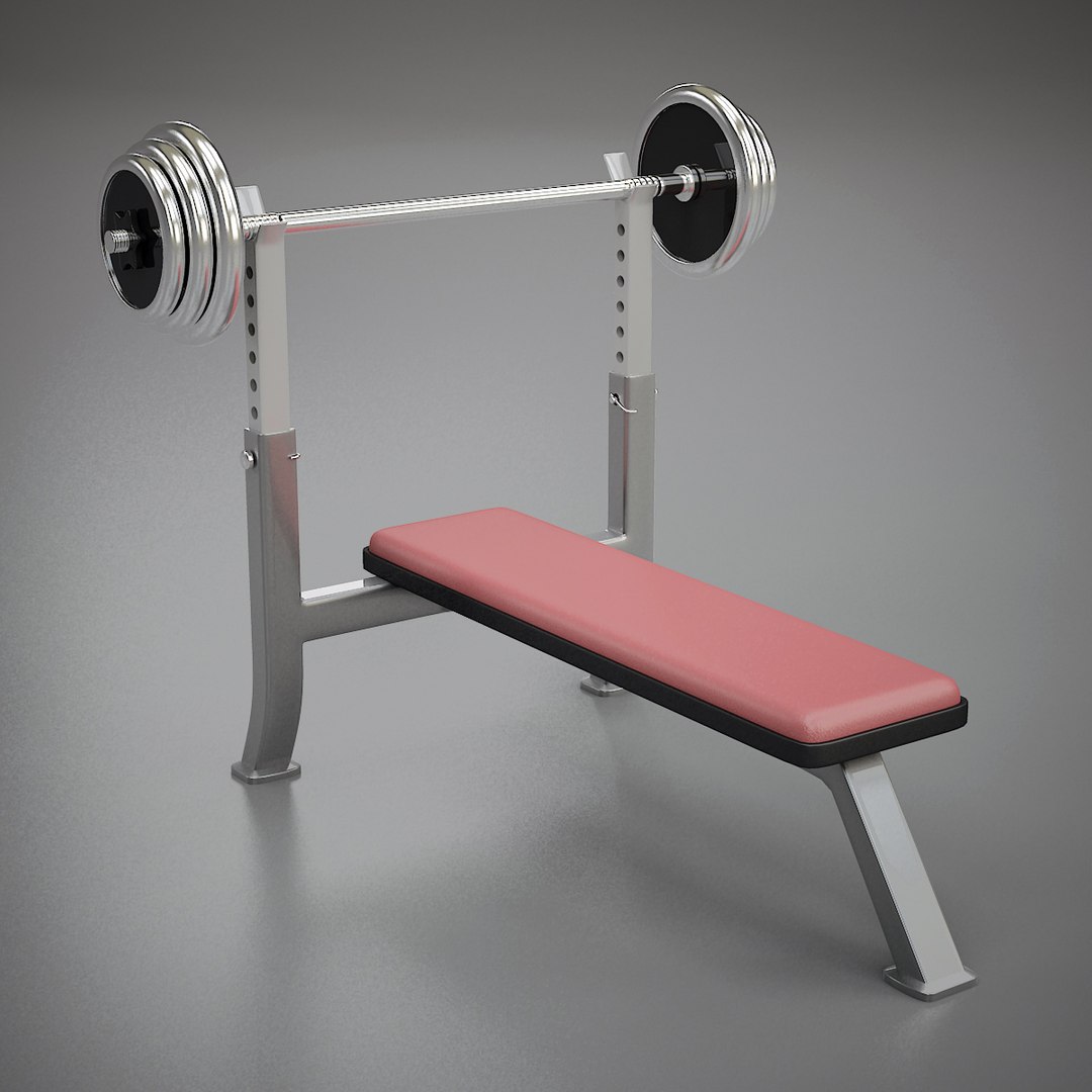 3d Training Bench Model