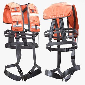 Harness Vest 89 - All MH Bodies  UE5 Skeletons - Rigged