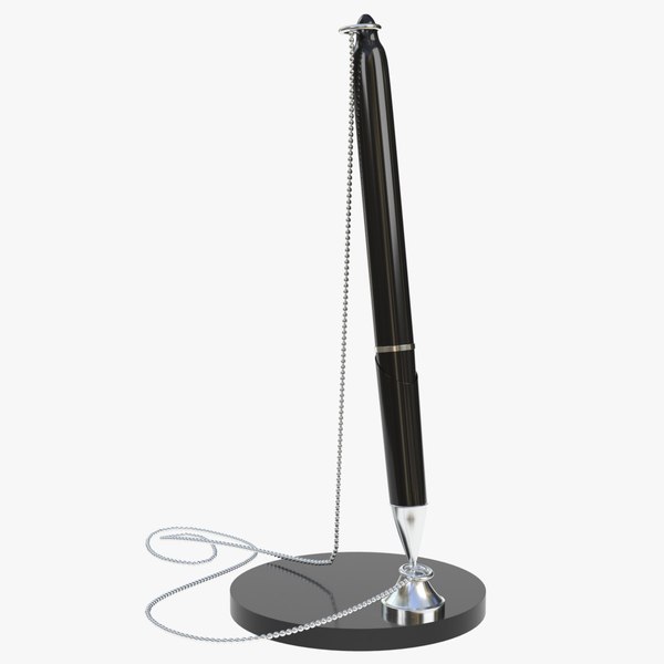 3D reception pen chain model TurboSquid 1375689