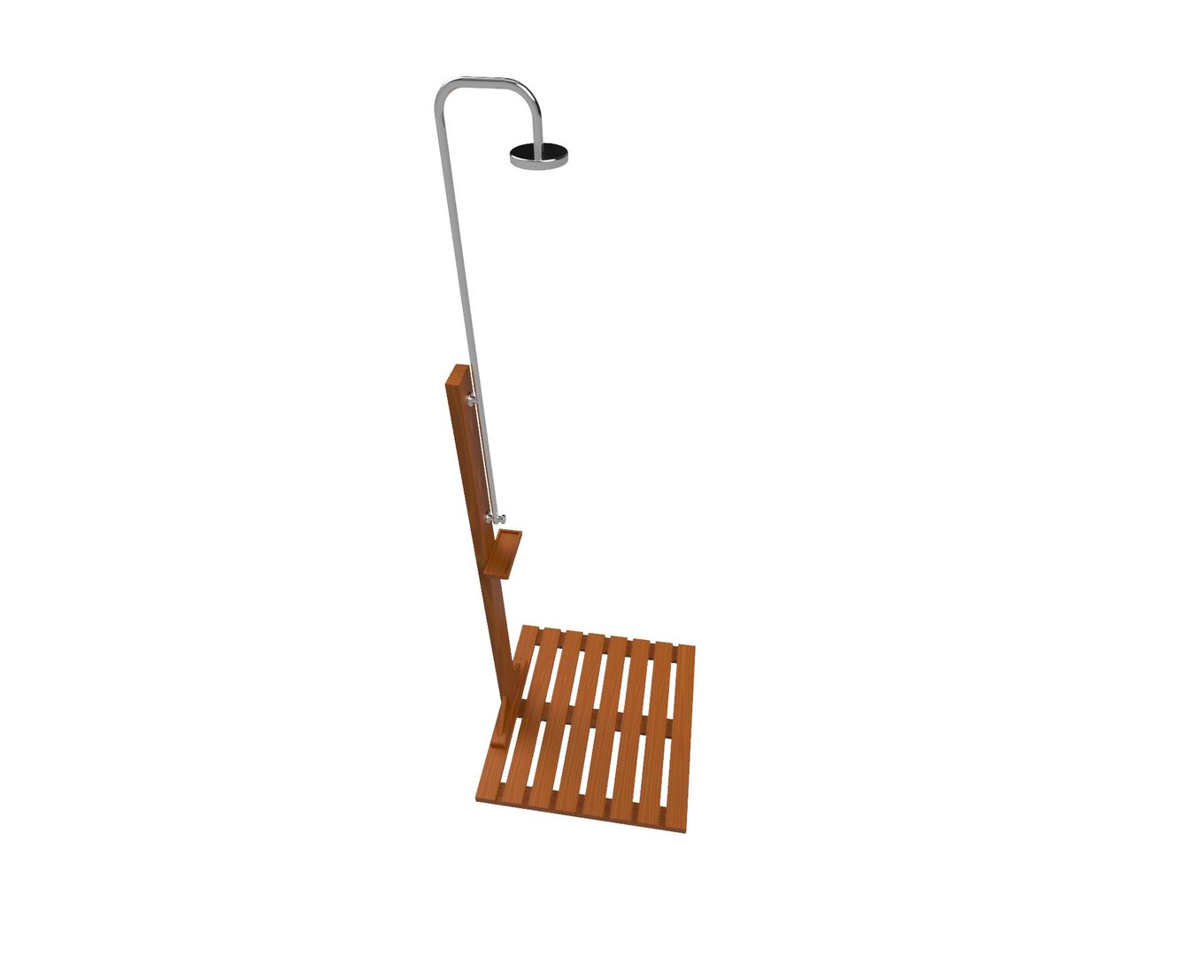 3D Outdoor Shower - TurboSquid 2135476
