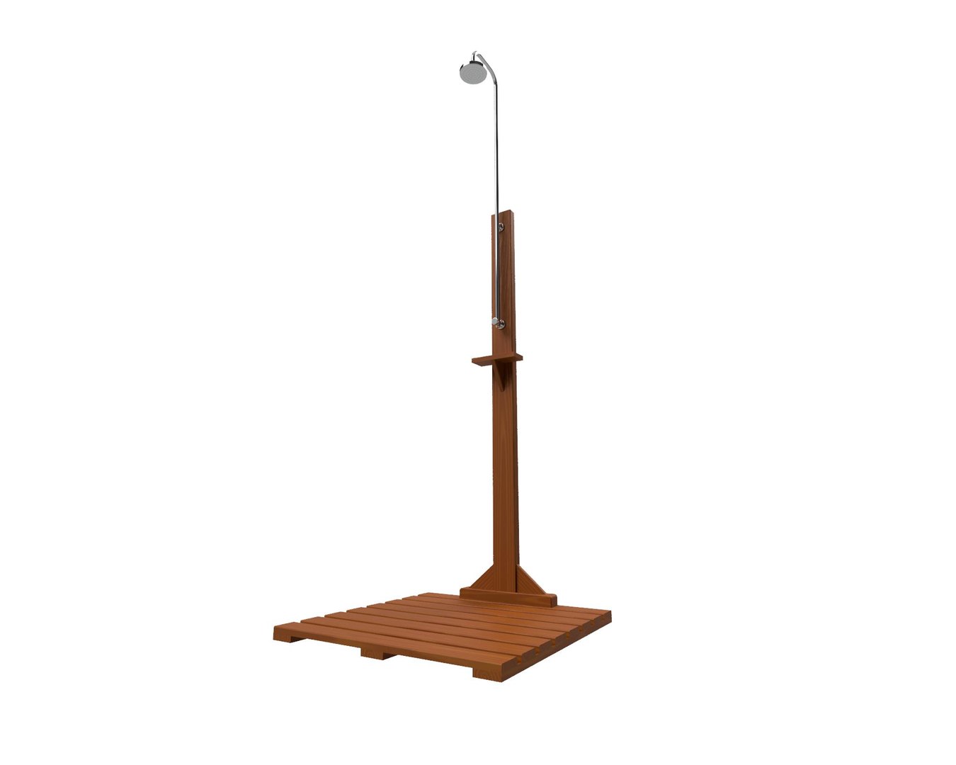 3D Outdoor Shower - TurboSquid 2135476