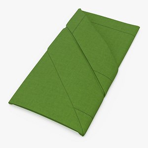 Buffet Napkin Fold Green