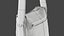 3D model realistic men s bag