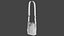 3D model realistic men s bag