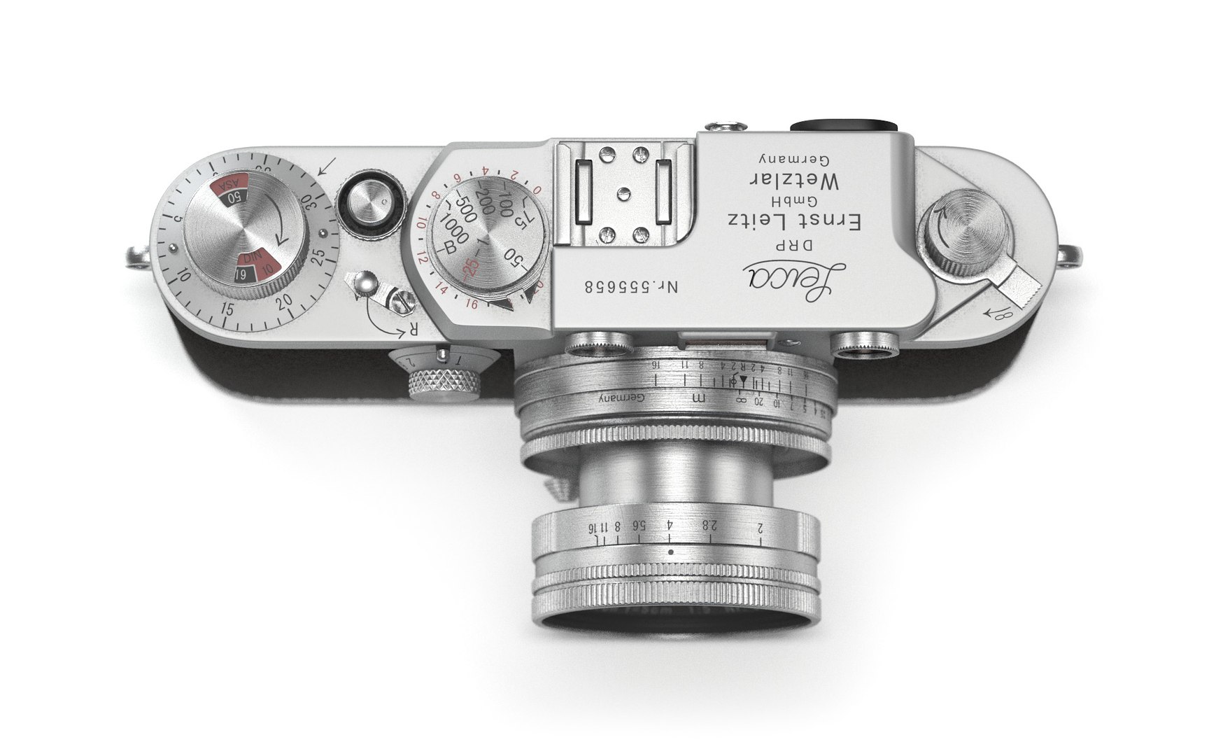 3d Leica Iiif Cameras Model