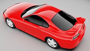 3D 1997 A80 Toyota Supra model