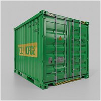 10ft Shipping Container - Customizable with Interior and Exterior