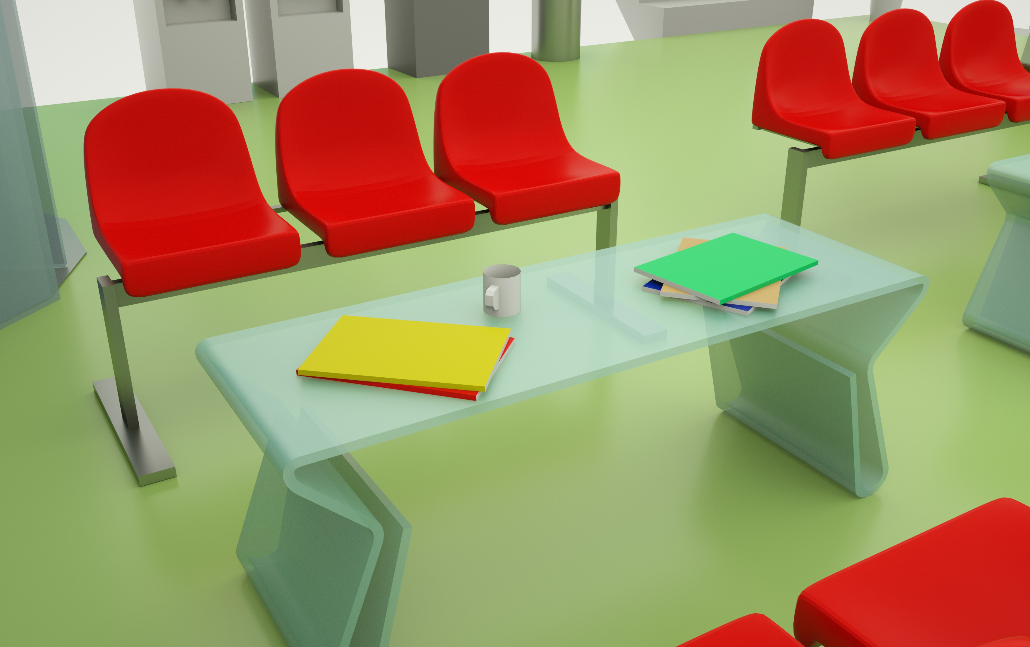 3D Isometric Modern Office Floors lowpoly TurboSquid 1749835