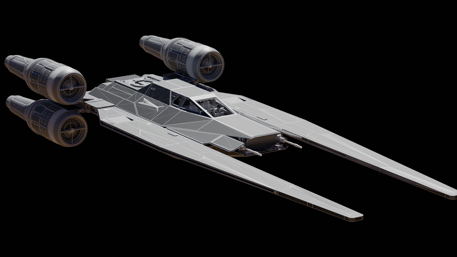 Star Wars U-WING model - TurboSquid 2140318