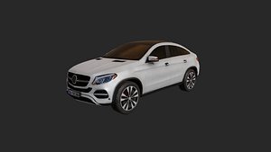 3D car pbr model