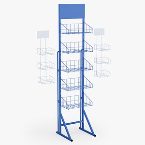 Supermarket Basket Shelf