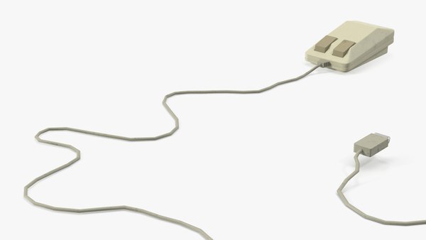 modelo 3d Ratón de computadora antiguo - TurboSquid 2062974