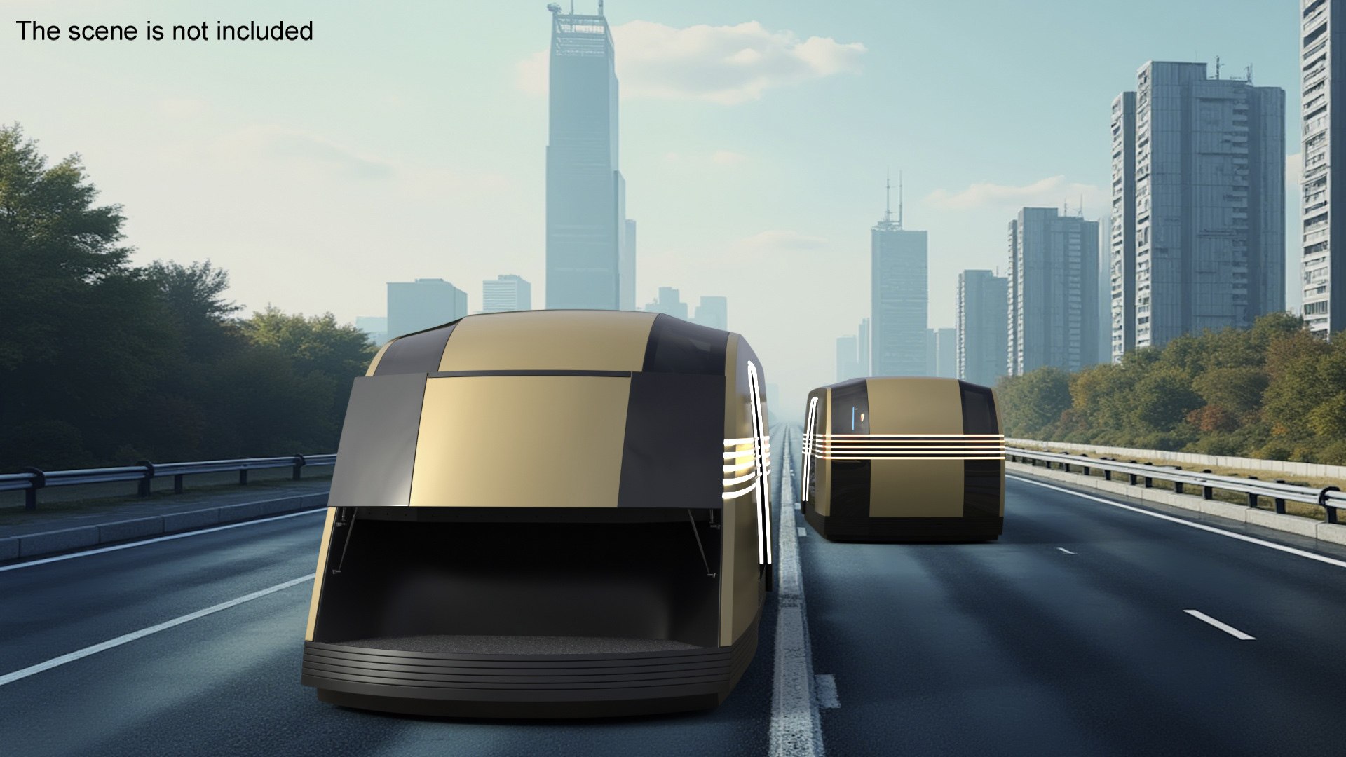 3D Tesla Robovan Rigged Model - TurboSquid 2325535