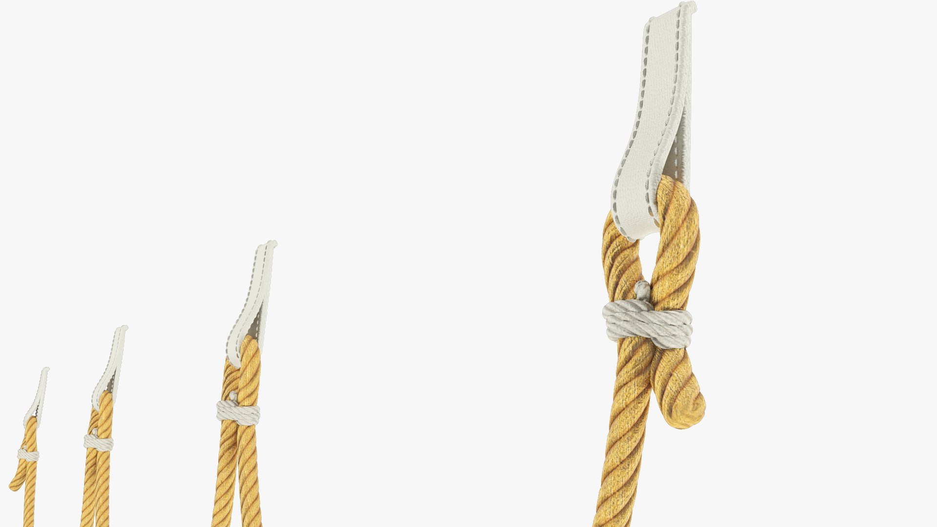 3D Rope Arcs V1 Model - TurboSquid 2125575