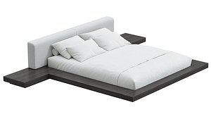 3D model WORTH BED MODLOFT