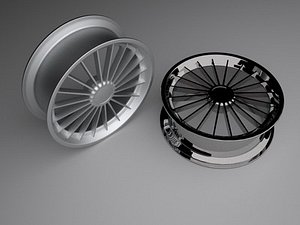 rim set 3d model